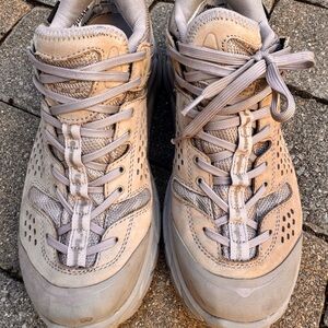 Hoka unisex Beige Athletic Shoes